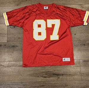 Red Chiefs Football Jersey with Number 87